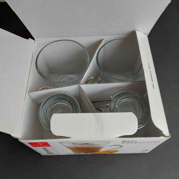 Set of 4 Oslo Cappuccino Glasses - Picture 3 of 5
